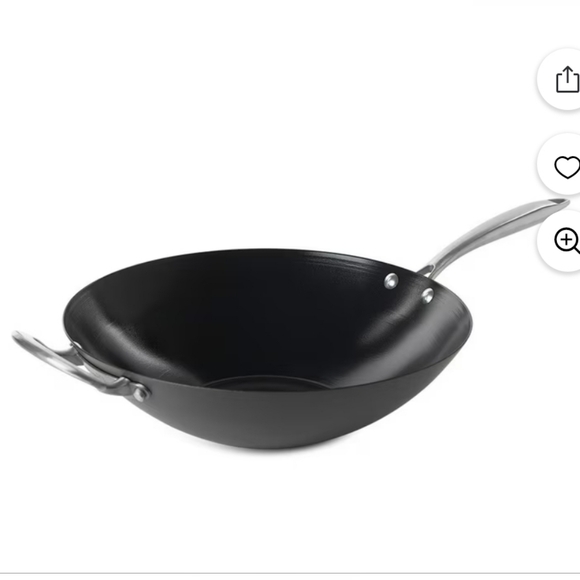 (Ew)Nordic Ware Authentic Spun Wok 14"